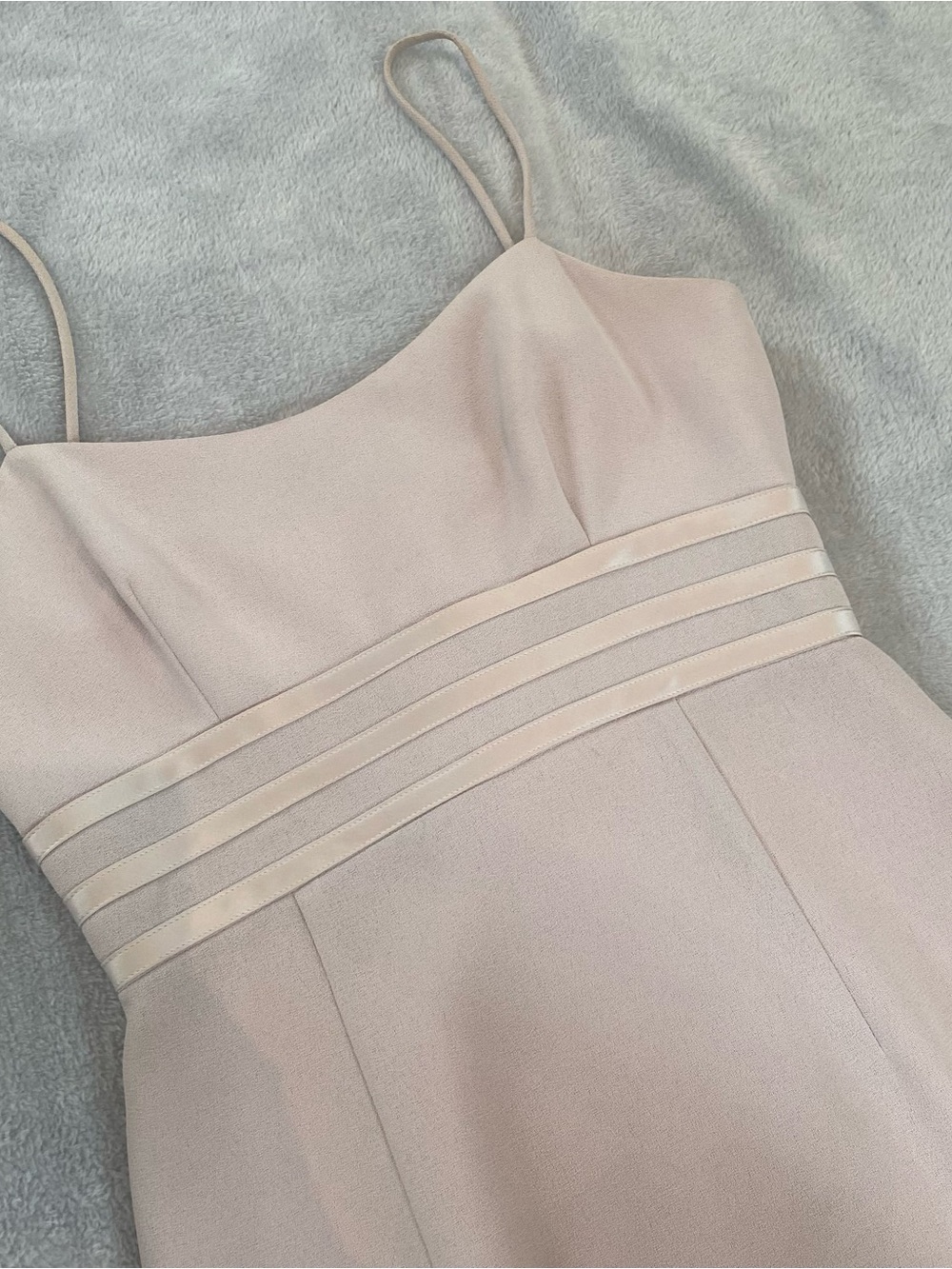 Vintage Nicole Miller NYC Blush Pink Bow Dress Size 6 | Coquette Balletcore Y2K